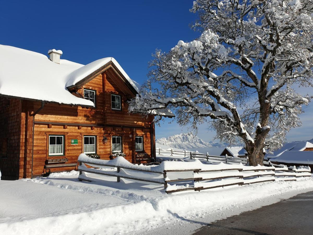 Ferienhaus Bichlhuette Pruggern Exterior foto