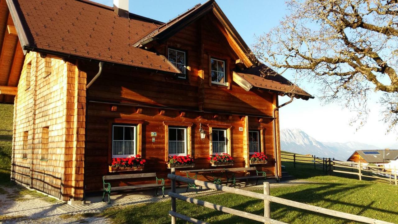 Ferienhaus Bichlhuette Pruggern Exterior foto